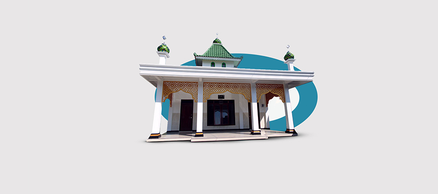 A 49 square meter mosque